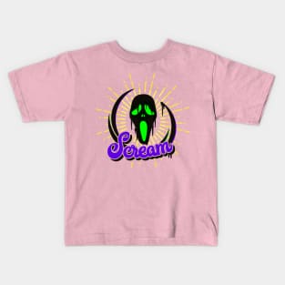 Scream Movie Logo Kids T-Shirt